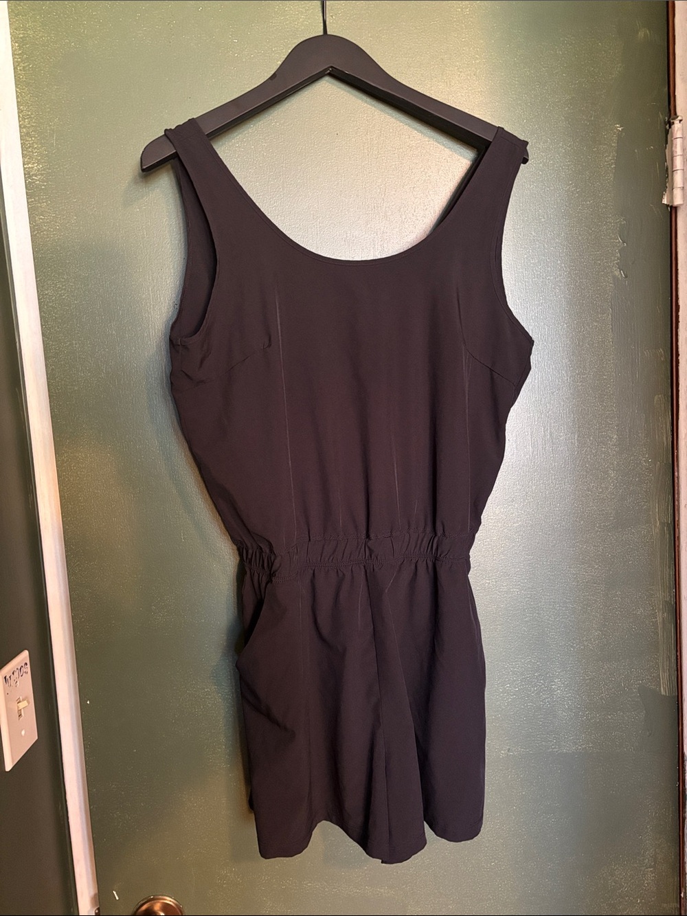 Joe Fresh Black Sleeveless Romper